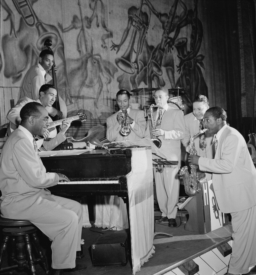 Louis Jordan's Typany Five, New York, N.Y., между 1946 и 1948 (William P. Gottlieb)