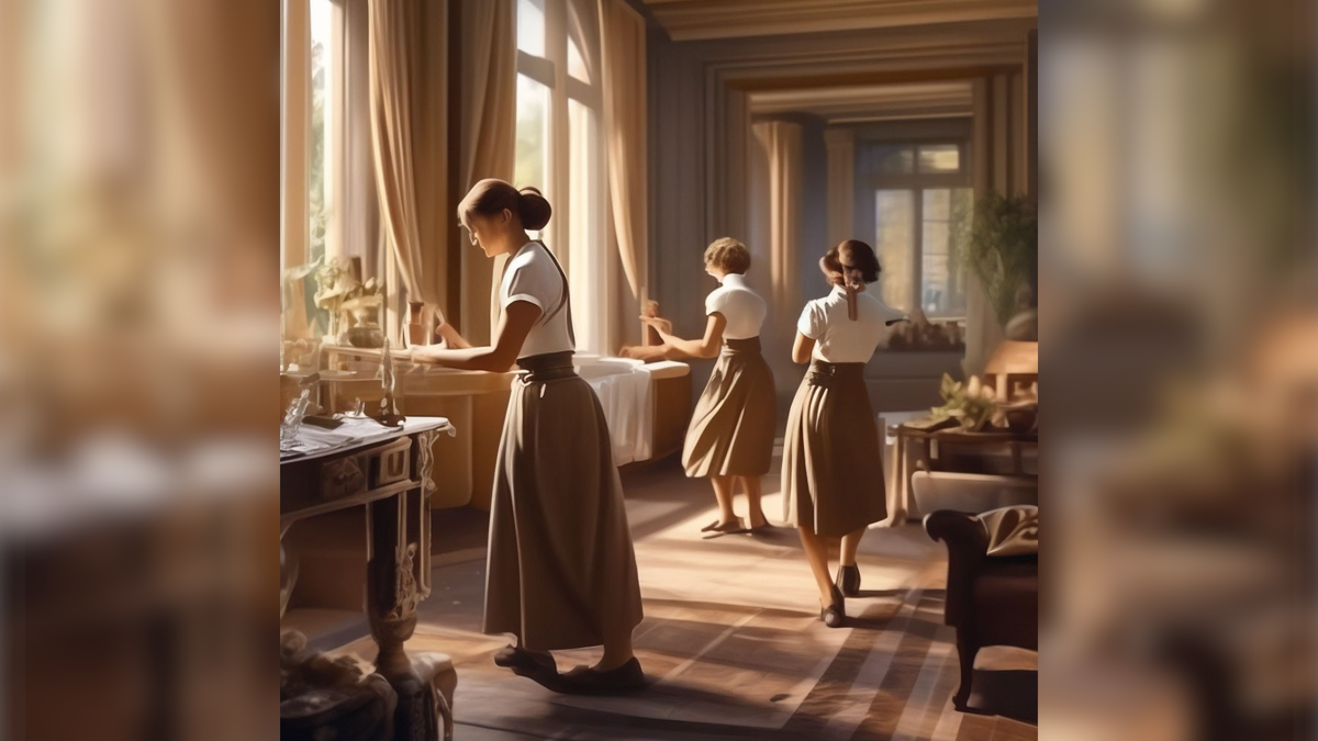 – Так и знала, что нищих нельзя в дом пускать! Стены же унесут, – скривив рот, презрительно приговаривала Снежана Олеговна,– собирай свои швабры и забудь сюда дорогу!-4