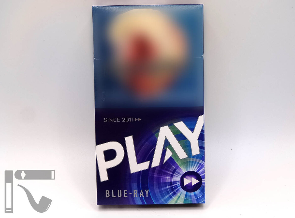 Сигареты Play Blue-Ray. Фото: © канал "Уголок Курильщика"