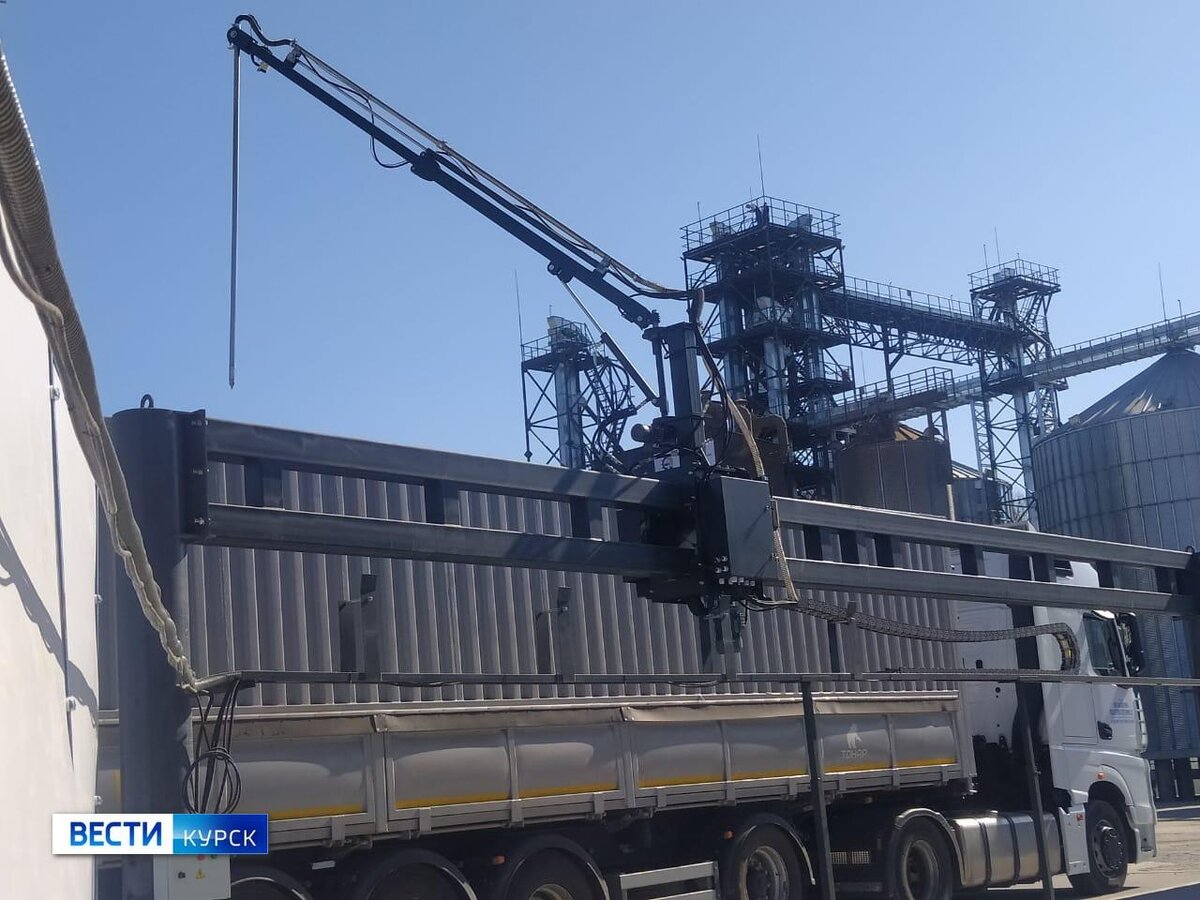    В Курской области общая мощность хранения зерна более 5 млн тонн