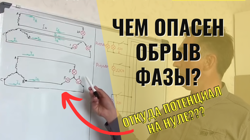 Три фазы: Откуда потенциал на нуле и чем опасен его обрыв