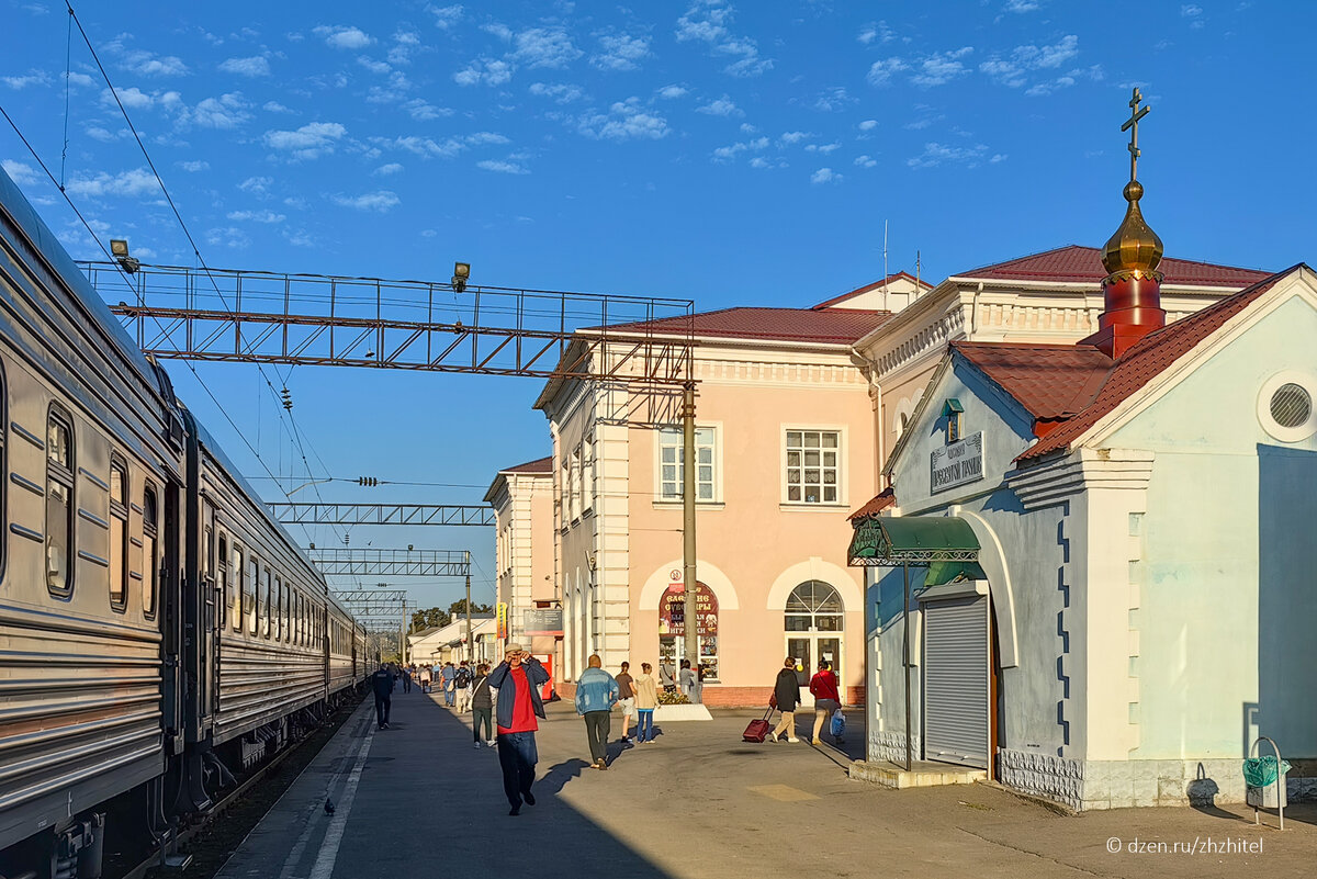 Вокзал в Ельце