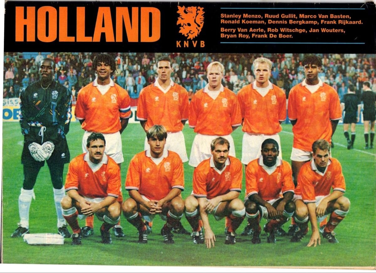 Сборная Голландии.