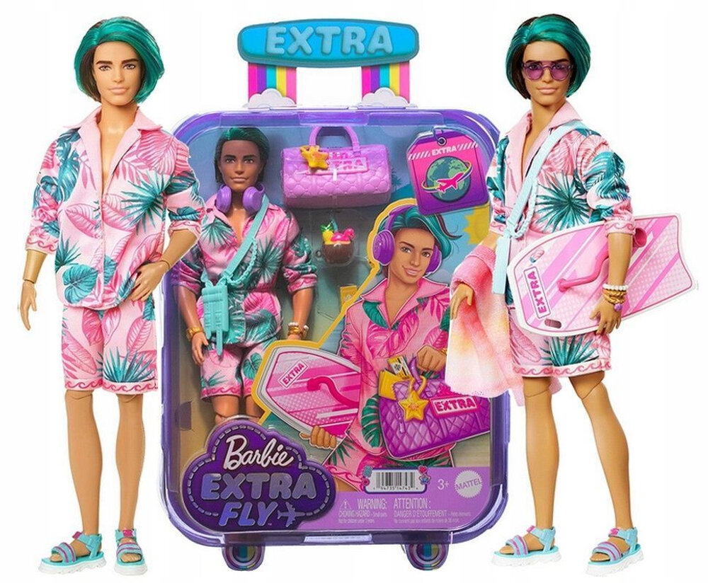 Промо фото barbie extra fly ken