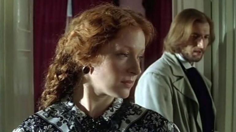 Базаров и Одинцова. Кадр из к/фильма «Отцы и дети» 2008 г. 