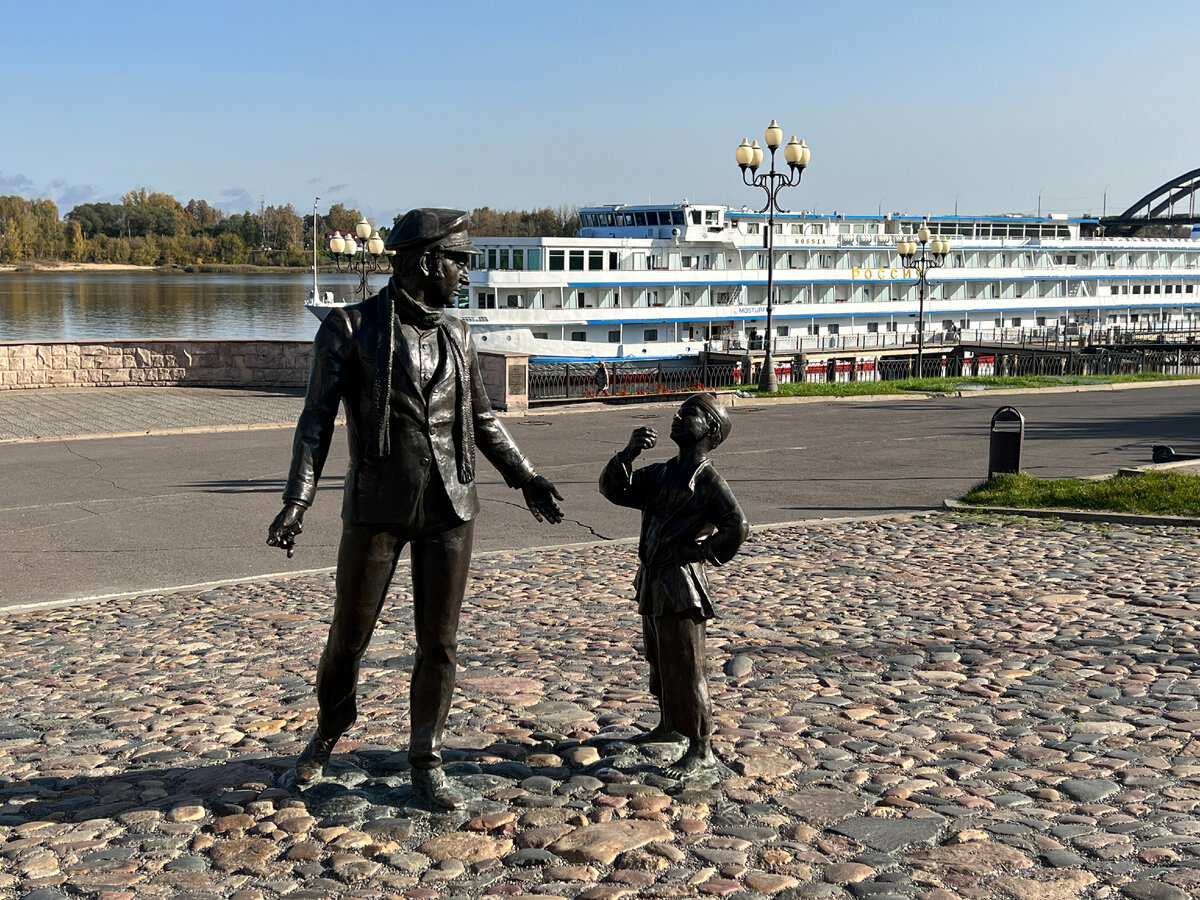 Рыбинск, набережная. Фото автора
