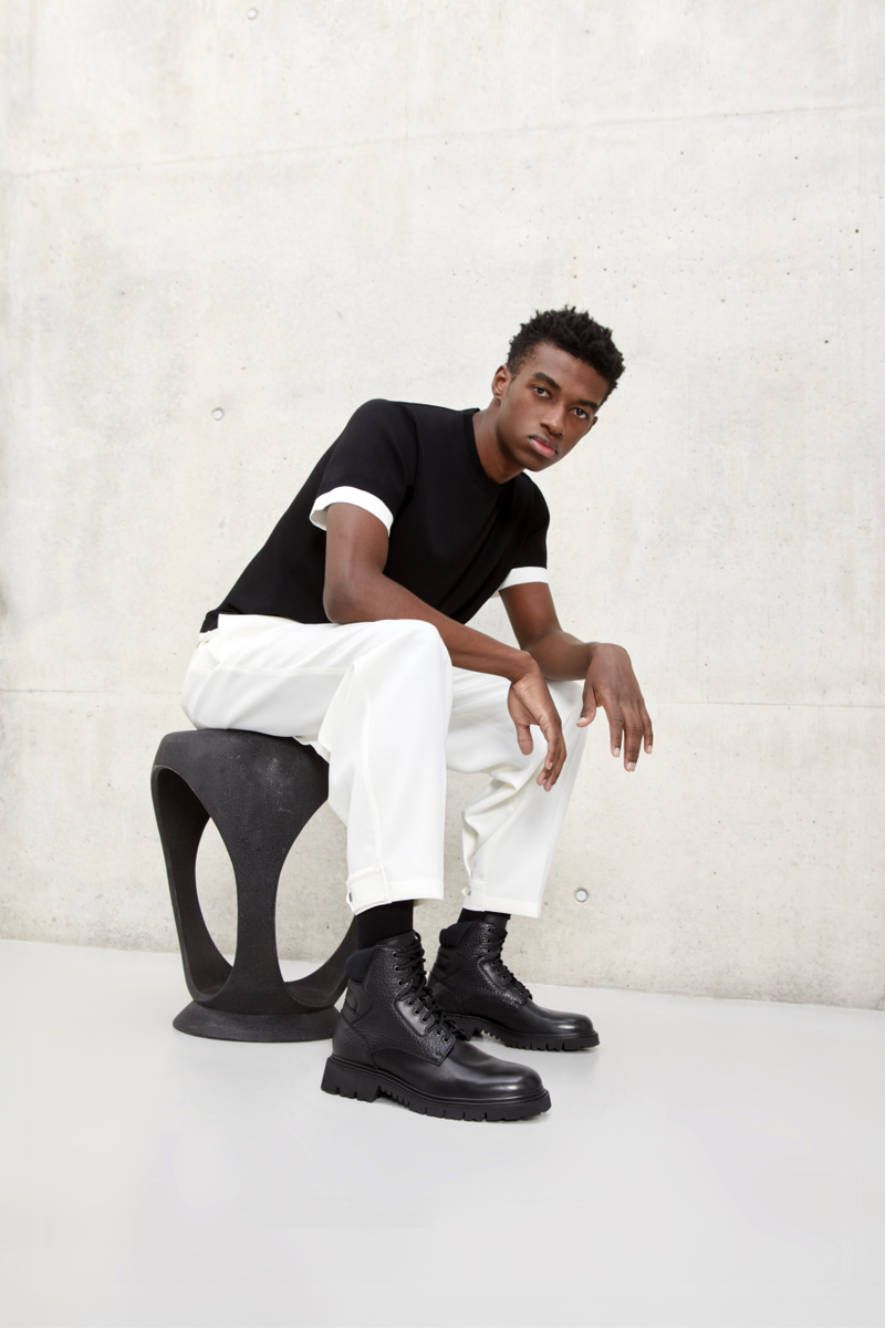    Doucal's показал кампанию совместной коллекции с Нилом Барреттом (фото 1)