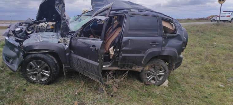    Пассажирка «Нивы» отправлена в больницу