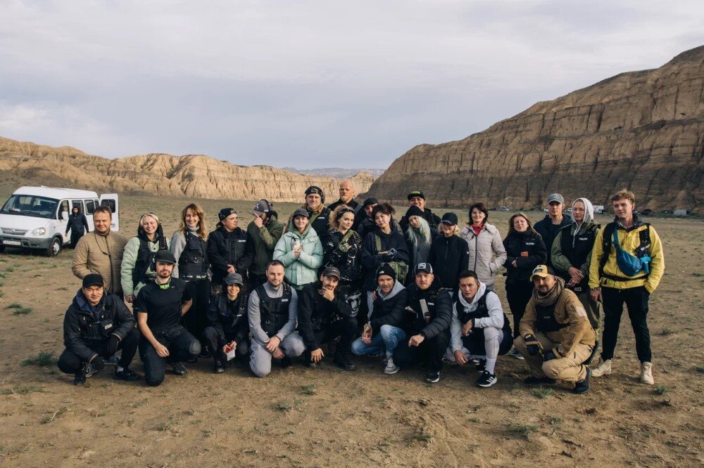     Кадр со съемок фильма «Последний Ронин» (2024)