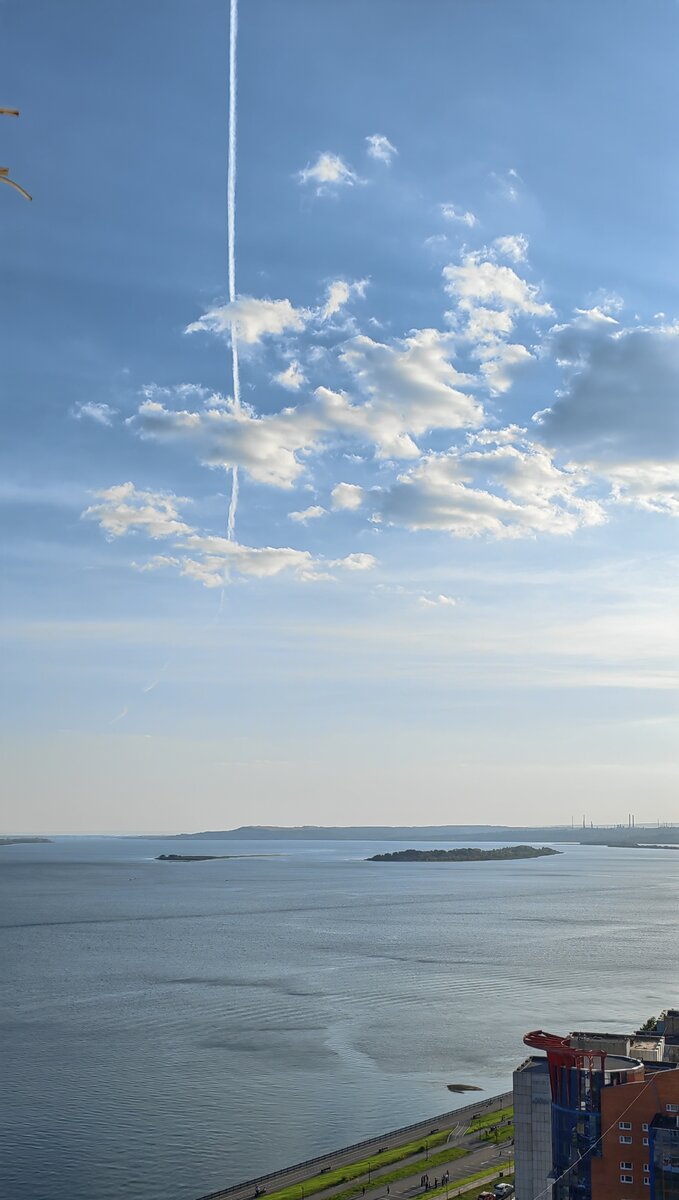 Вид с балкона сейчас. Этот вид стал последней ✅ в выборе.
