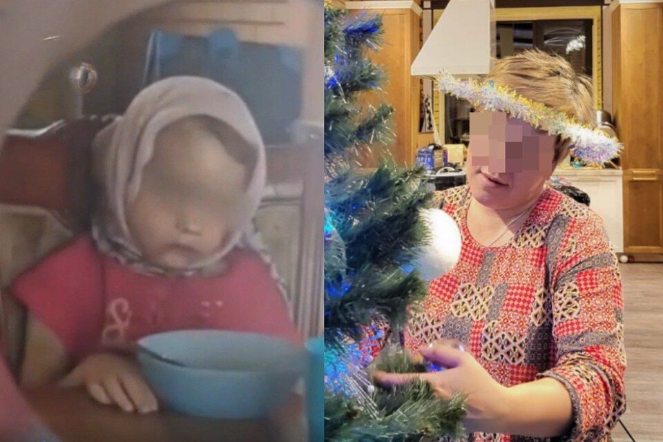    Девочка (слева) впала в кому, а приемная мать (справа) оказалась в СИЗО. Фото: Телеграм-канал «Регион 70» // Предоставлено приемной матерью