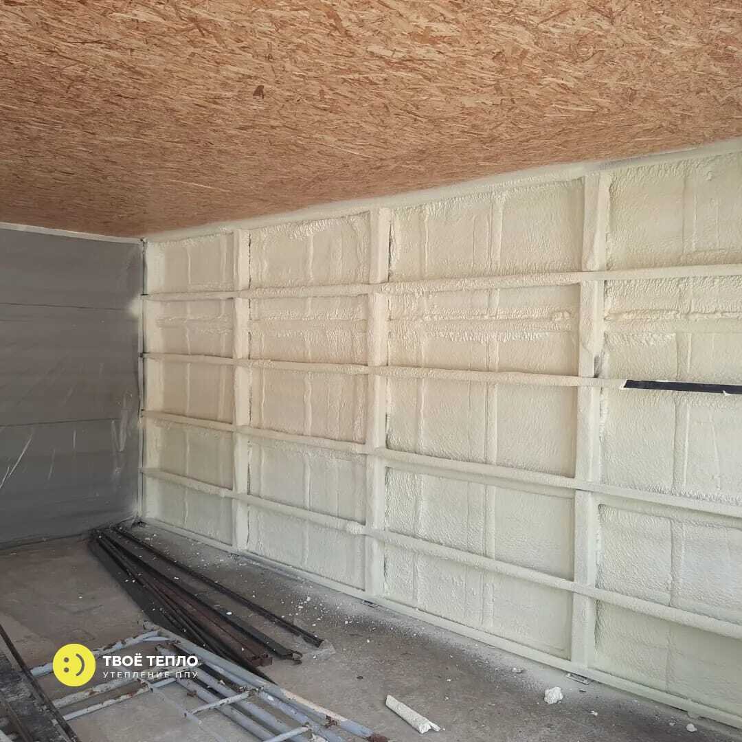 Утепление стен здания для проживания рабочих. ООО "ПКФ Энергосистемы", г. Саратов. Компания ТВОЕ ТЕПЛО.