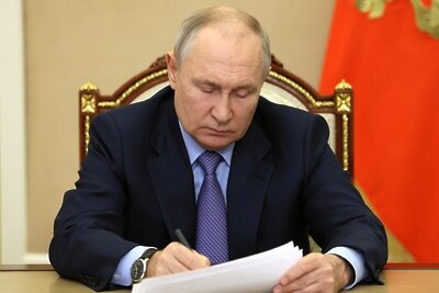    Президент России Владимир Путин в ходе совещания с членами Правительства © Сайт президента России