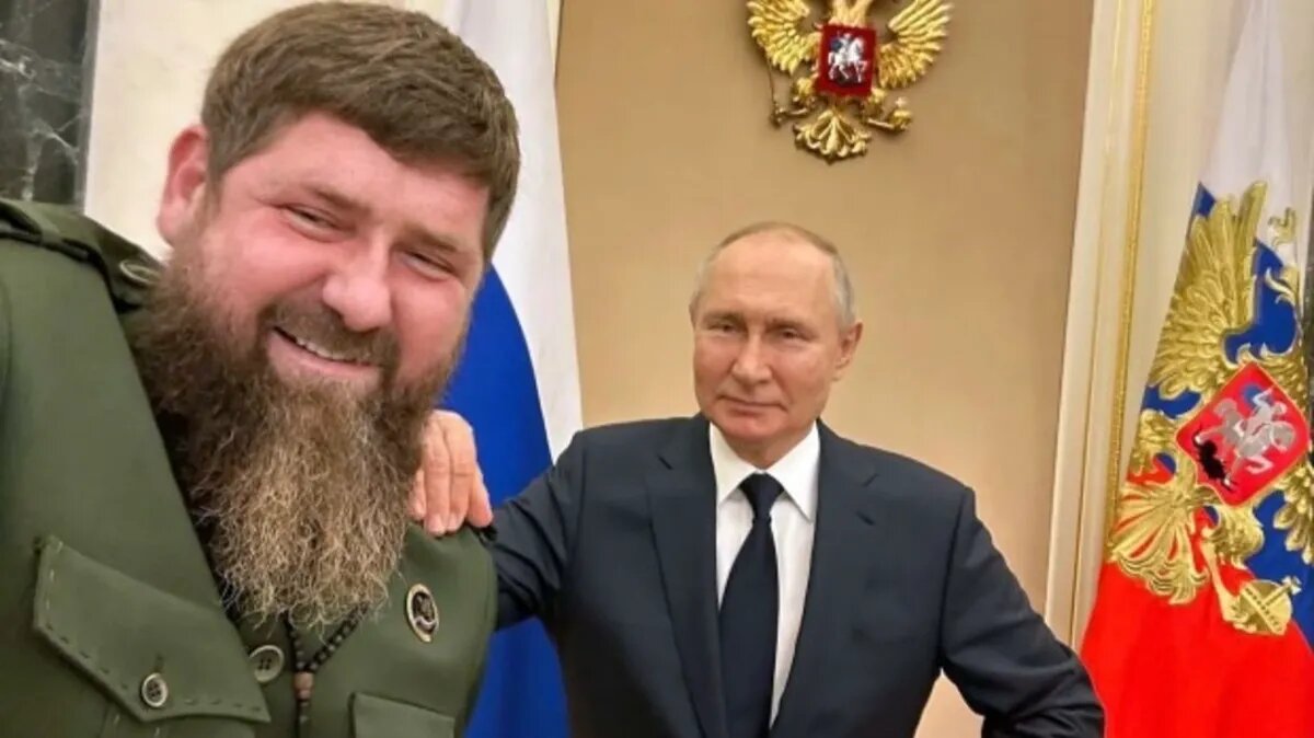 Рамзан Кадыров и Владимир Путин. Фото: Kadyrov_95 | Telegram