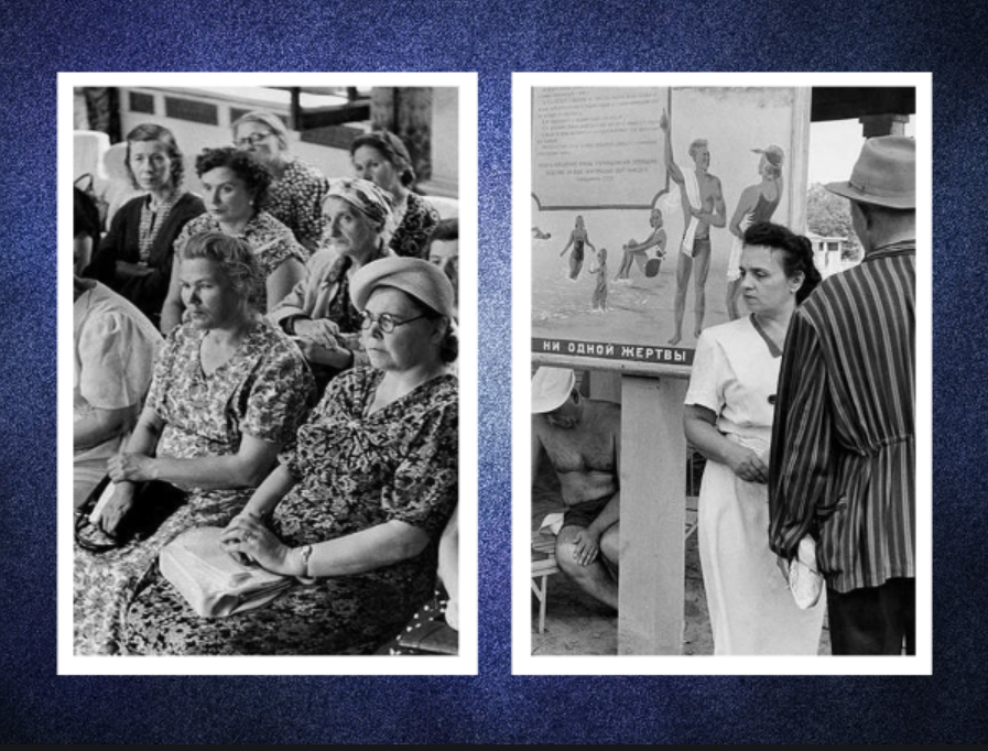 Фото французского фотографа Картье-Брессона, сделанные в СССР в 1954 году