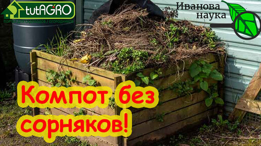 Download Video: КОМПОСТ - ИСТОЧНИК СОРНЯКОВ! КАК ИЗБАВИТЬСЯ ОТ СОРНЯКОВ В КОМПОСТЕ НАВСЕГДА? Компост без сорняков.