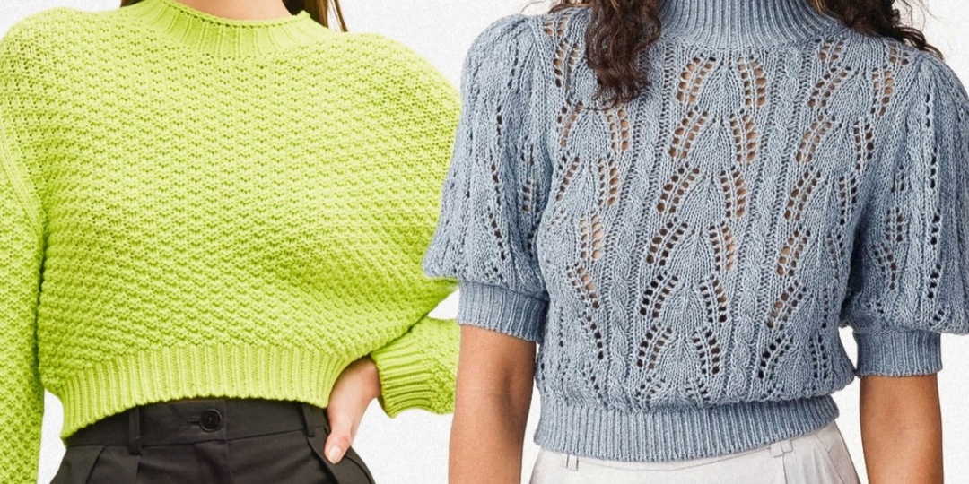 Простые узоры = эффектные модели. 7 новых идей для вязания спицами: джемперы и кардиган со схемами