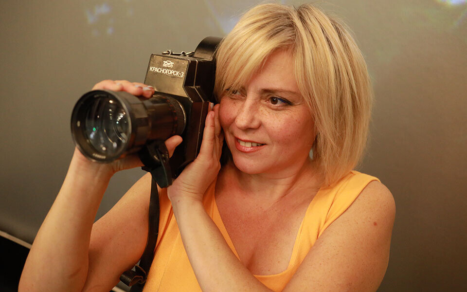 Альбина Нафигова: «Когда вы снимаете кино, вы несете ответственность перед зрителем, который вам, кстати, ничего не должен». Фото: © Рамиль Гали / «Татар-информ»