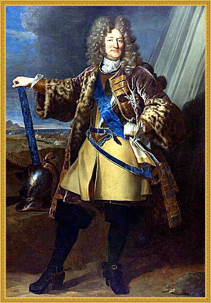 Портрет Анн-Жюля де Ноайя. Художник Гиацинт Риго  (1659–1743).