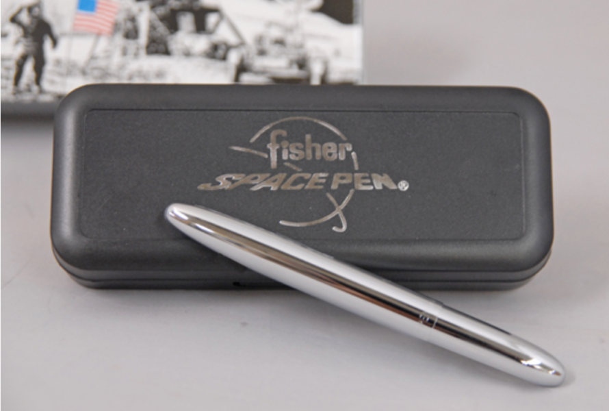 Pilot titanium space pen. спейс пен. ручка nasa. Bullet", fisher pen, brushed chrome. спейс пен.