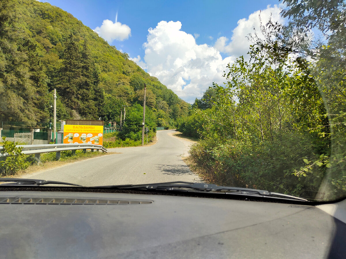 А дорога серою лентою вьется