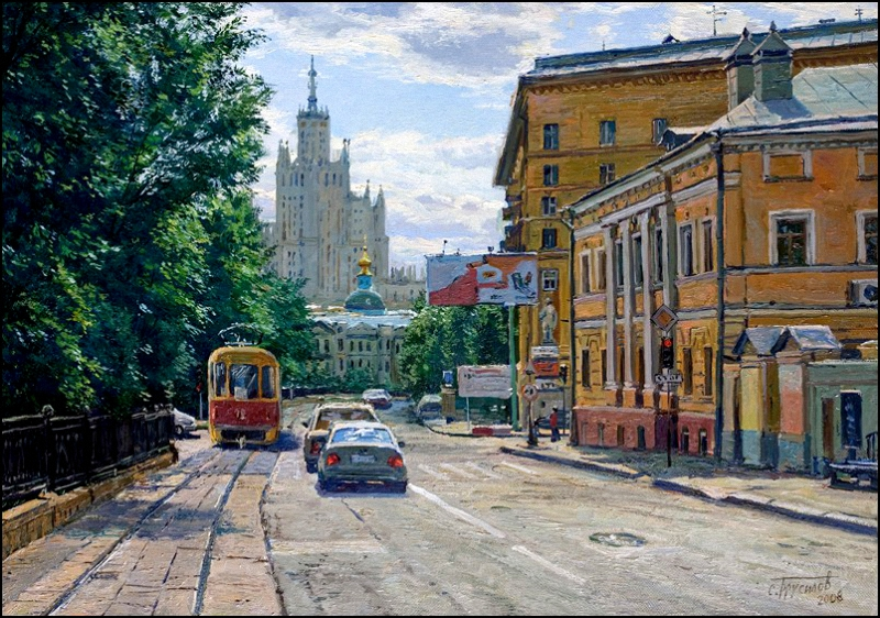 Современная москва картина