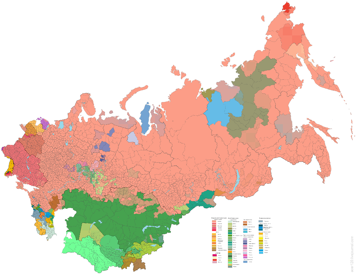 Национальные земли россии