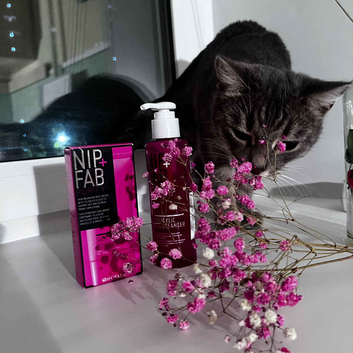 Увлажняющий гель и средство для умывания NIP&FAB.