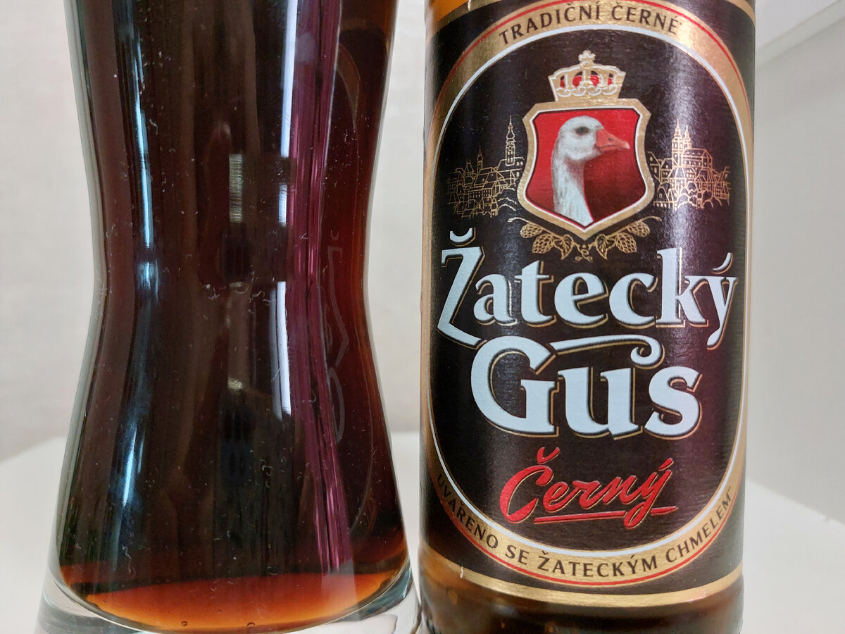 Zatecky Gus Cerny 3.5% 0.45л | ПивКоТ | Дзен