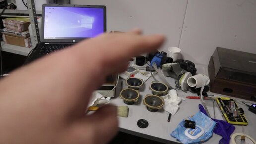 ЭЛЕКТРОНИКА Б1-01 "колхоз" и подбор динамиков. Готовлюсь к сборке ...