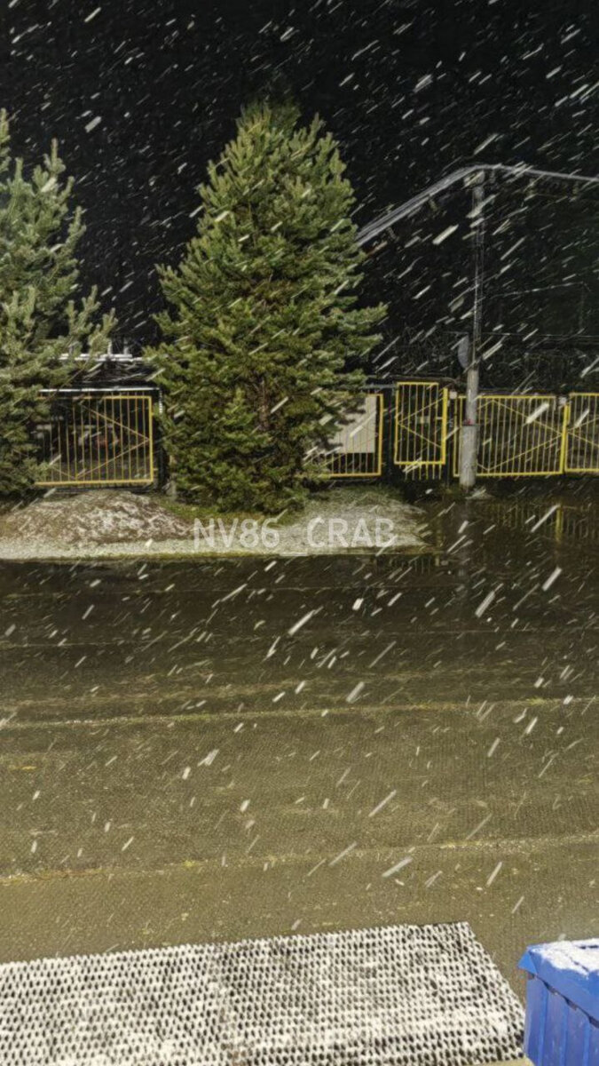    Снегопад на Самотлорском месторождении telegram-канал «Типичный краб Нижневартовск», https://t.me/nv86_crab