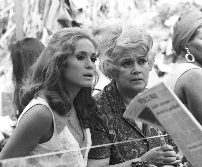    Сузана Виейра в 1970 г. Фото: Cedoc, TV Globo