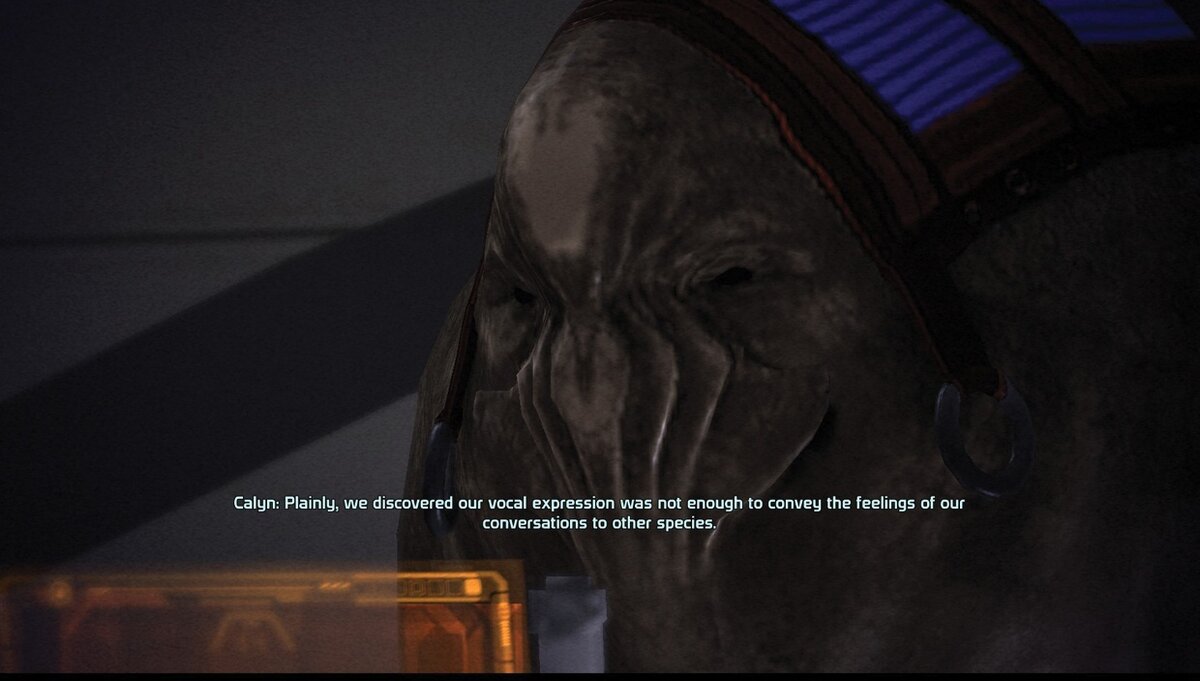 Знакомство с элкорами, волусами и ханарами – одно из наиболее ярких впечатлений из начала МЕ1. Жаль, что эти расы так и остаются на втором плане до конца трилогии. 