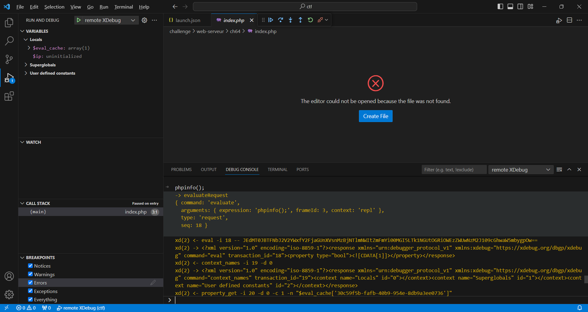Debug parameter. Debug parameter
