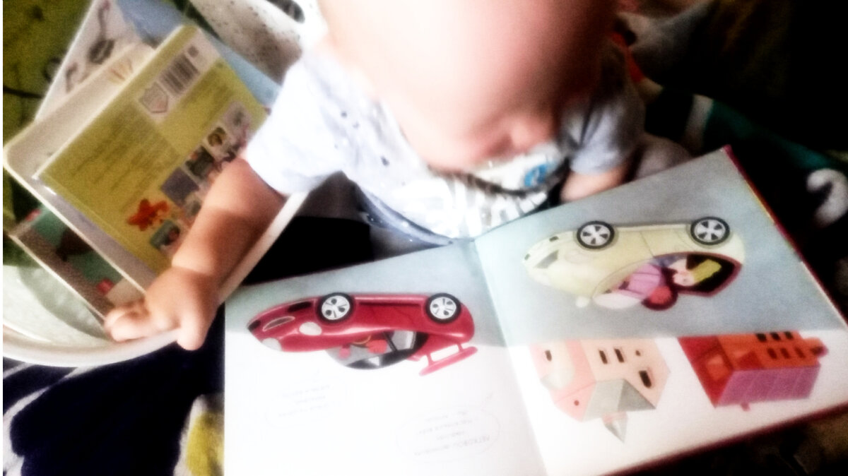 Рано утром на рассвете... малыши читают книжки