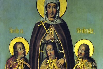    Икона работы Карпа Золотарёва (1685 год) © Wikipedia.org