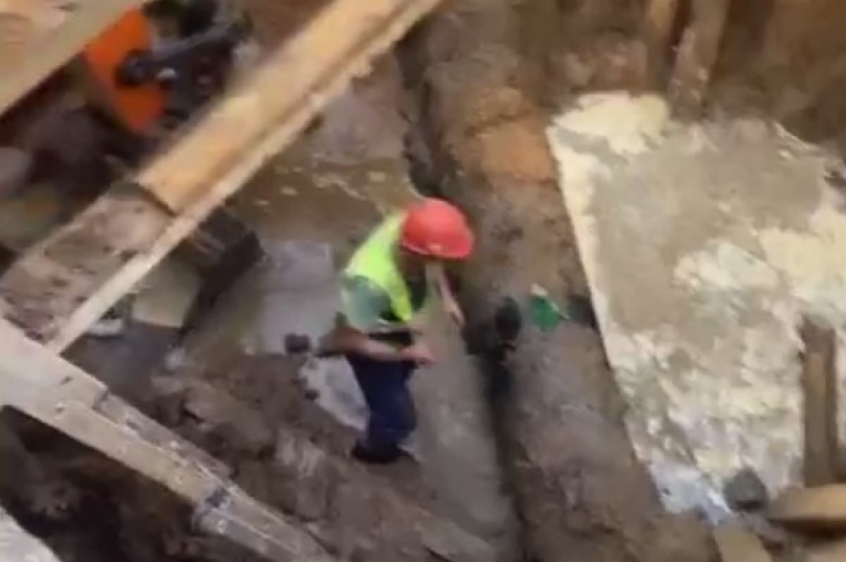    В Липецке из-за аварии на водоводе ввели режим ЧС