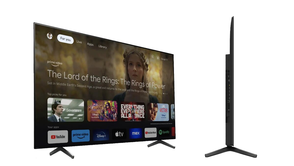 OLED SONY A75L ОСНАЩЕН GOOGLE TV