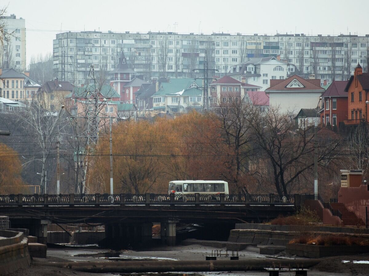    Мост через реку Воронеж в Липецке© РИА Новости / Евгений Одиноков
