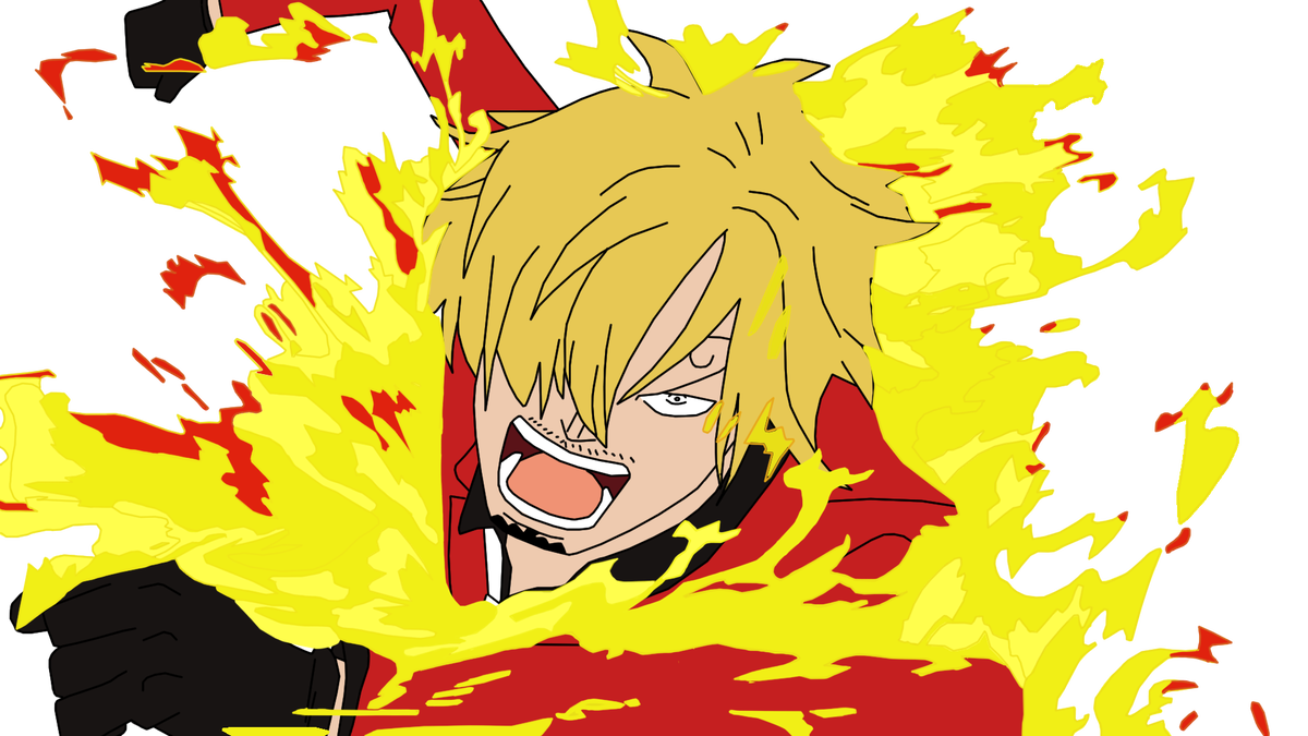 Санджи в огне