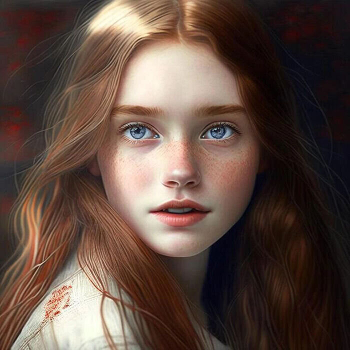     девушка Агафья