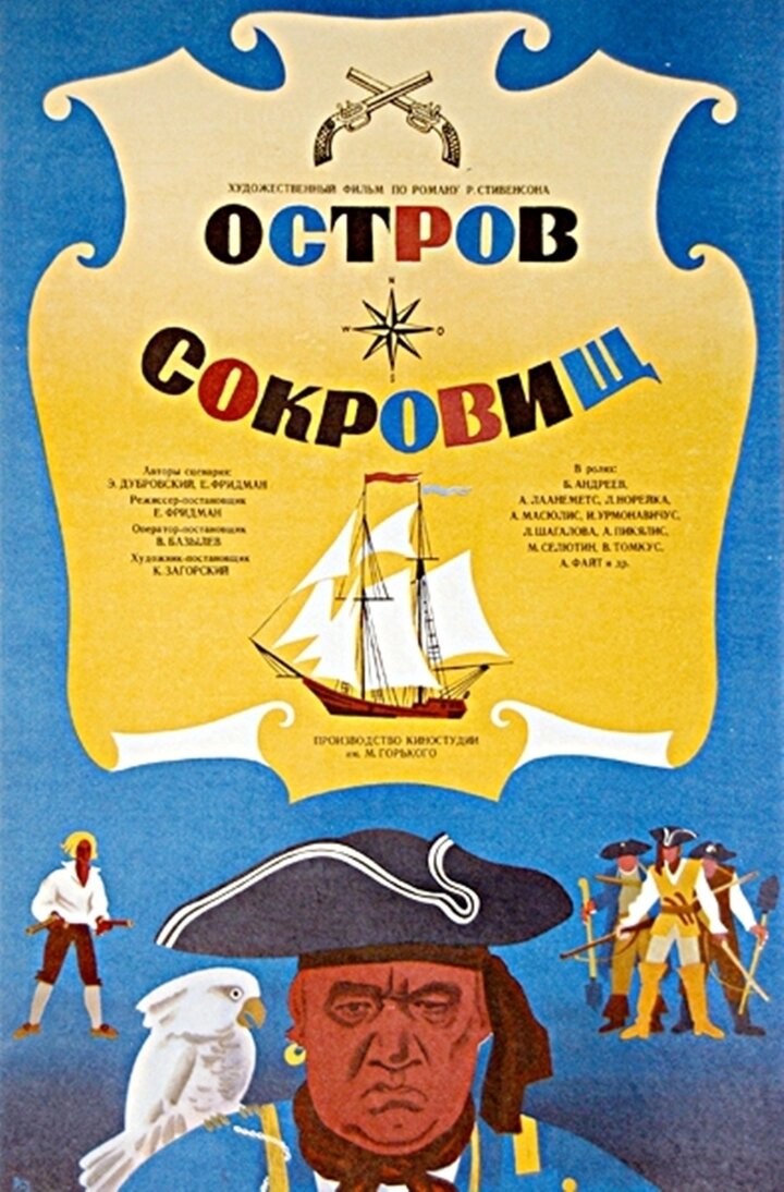 Остров сокровищ» (1971) – «Вы крепко сели на мель, Сильвер!» | Галопом по  кино | Дзен