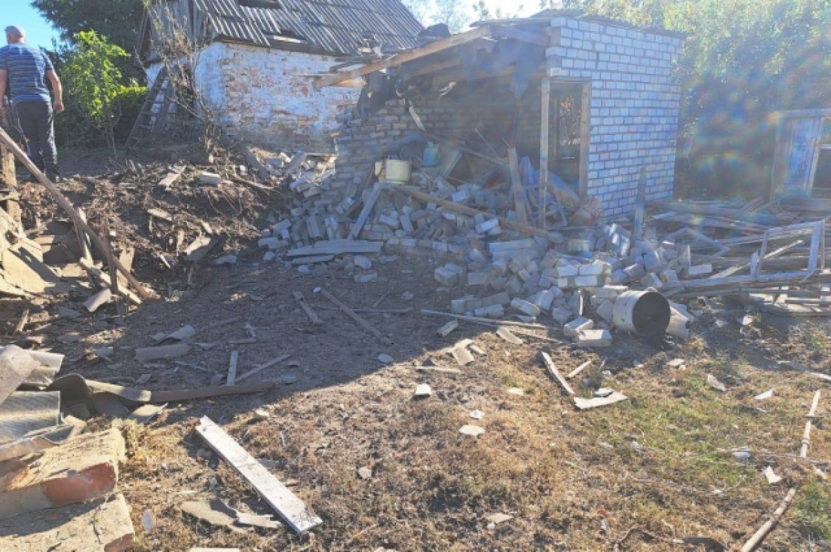    Школа и 11 домов повреждены при обстреле ВСУ села в Белгородской области