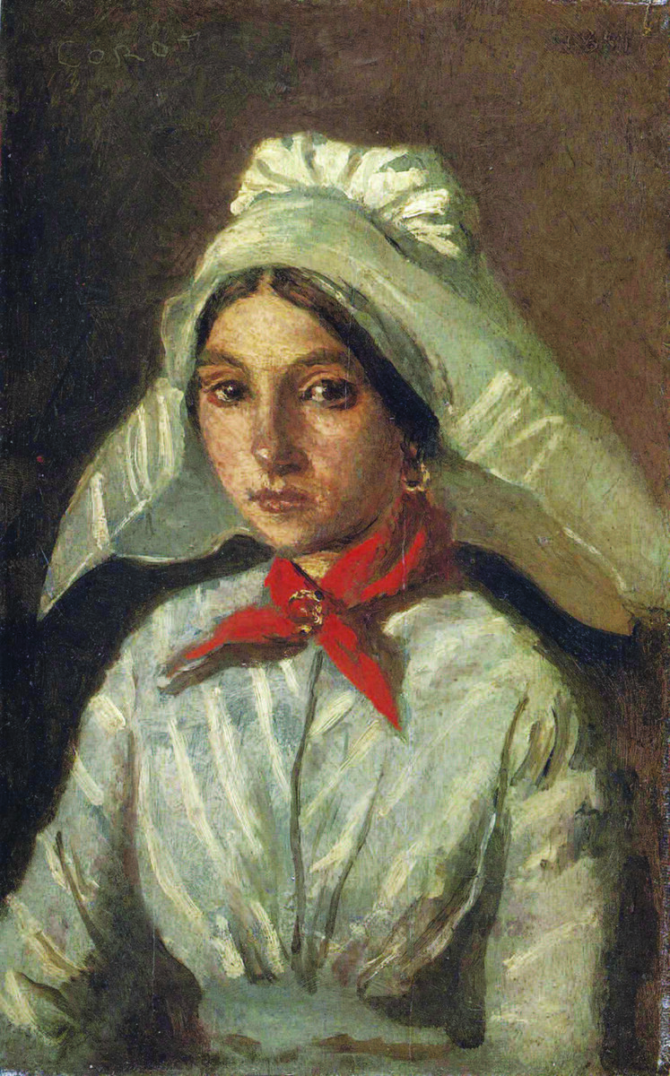 Камиль Коро «Портрет девочки», 1841 г.