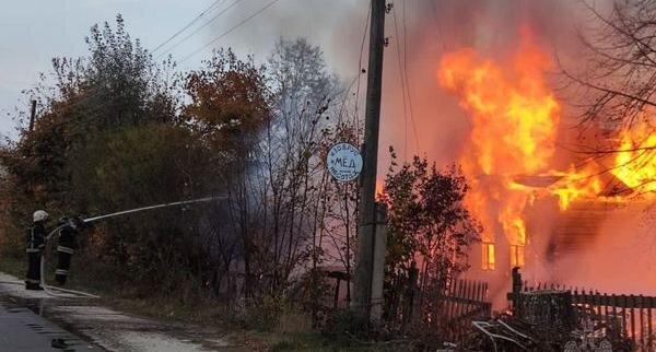    В Ивановской области в страшном пожаре погиб мужчина