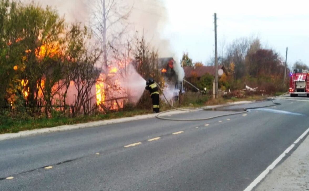    В Ивановской области в страшном пожаре погиб мужчина