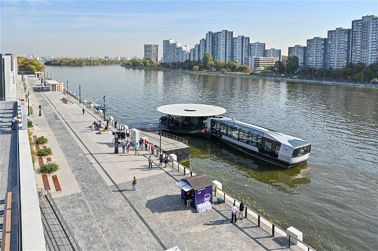 Электросуда в Москве Изображение Пресс-служба мэра Москвы