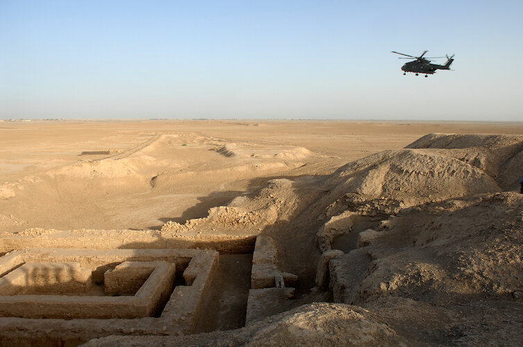 Археологический памятник в Уруке (современная Варка) в Ираке