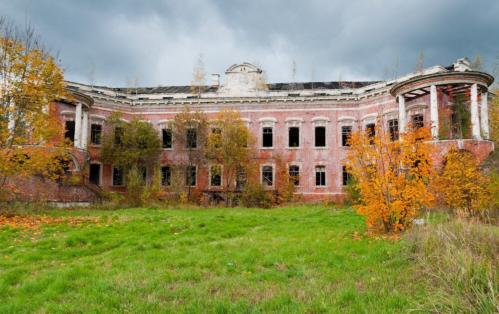 Усадьбы Подмосковья осень