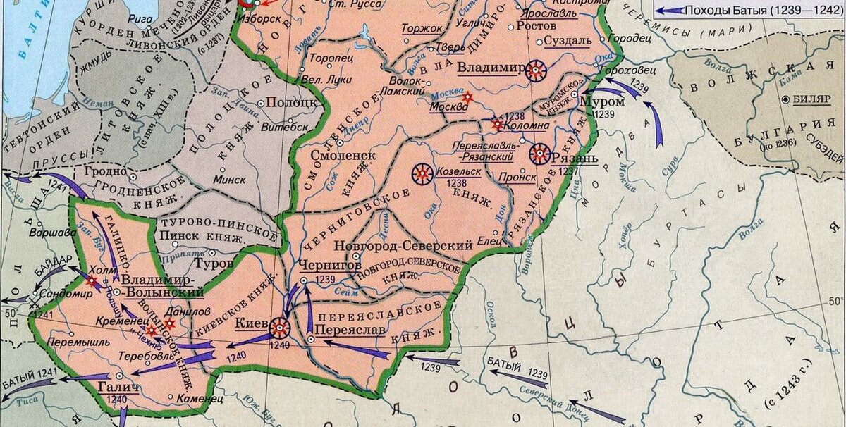 Монгольская империя батыево нашествие на русь кроссворд. Батыево Нашествие на Русь. Батыево Нашествие на Русь карта. Нашествие Батыя на Русь карта. Карта Нашествие Батыя на Русь 13 веке.
